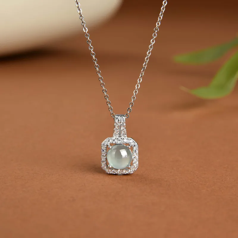 Yufujin High Ice Jade Jadeite Pendants Women's-1