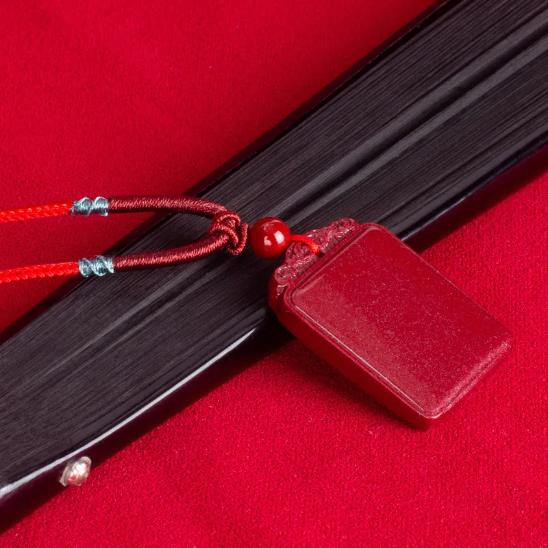 Yufujin Cinnabar Pendants Unisex-2