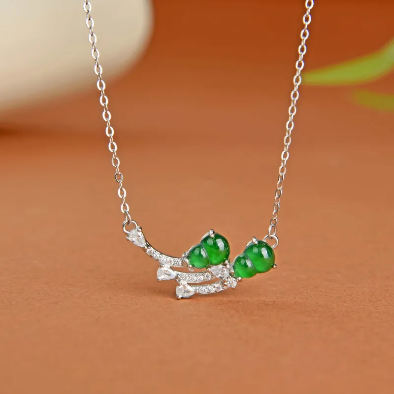 Yufujin High Ice Jade Jadeite Necklaces Women's-1