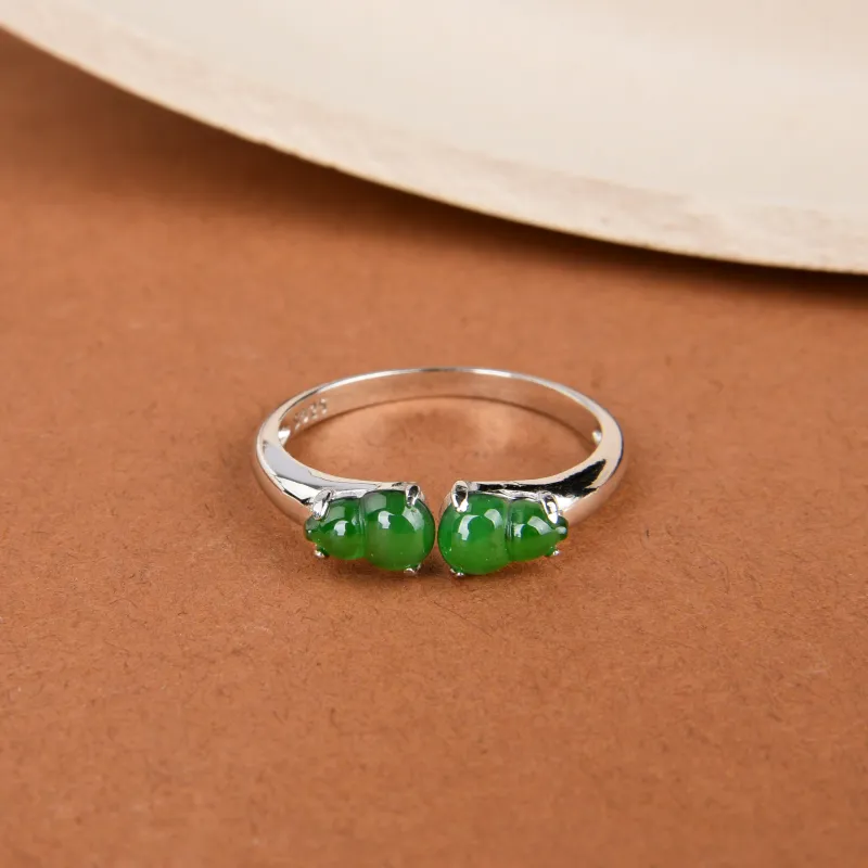 Yufujin Ice Type Jadeite Rings Women's-2