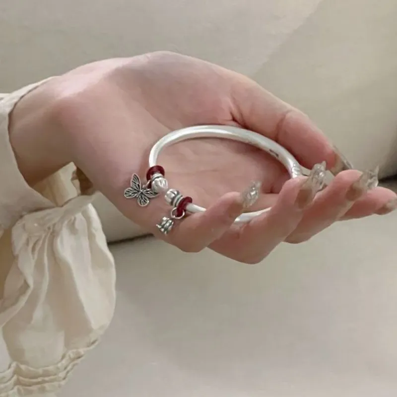 SWEET PLANET S999 Fine Silver Sterling Silver Bracelets Women's-3