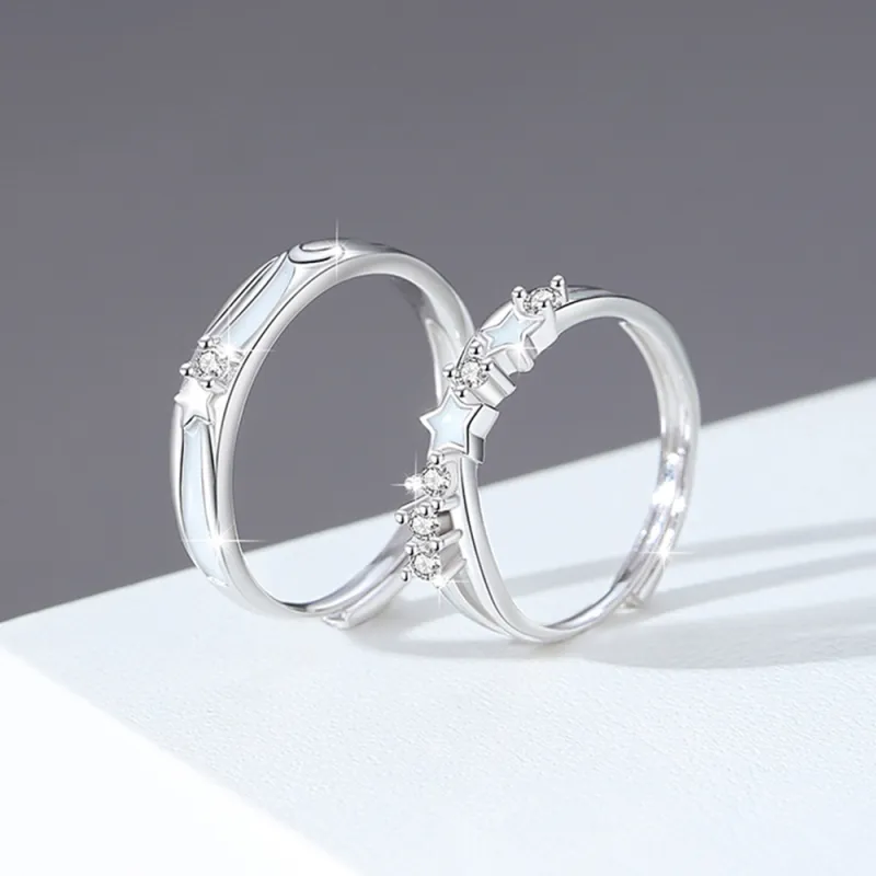 SWEET PLANET S925 Silver Rings Unisex-3