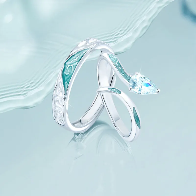 SWEET PLANET S999 Fine Silver Rings Unisex-4