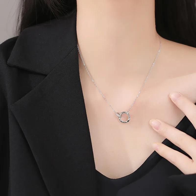 SWEET PLANET S999 Fine Silver Necklaces Women's-1