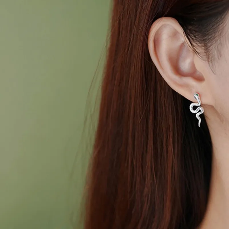 SWEET PLANET S925 Silver Stud Earrings Women's-3