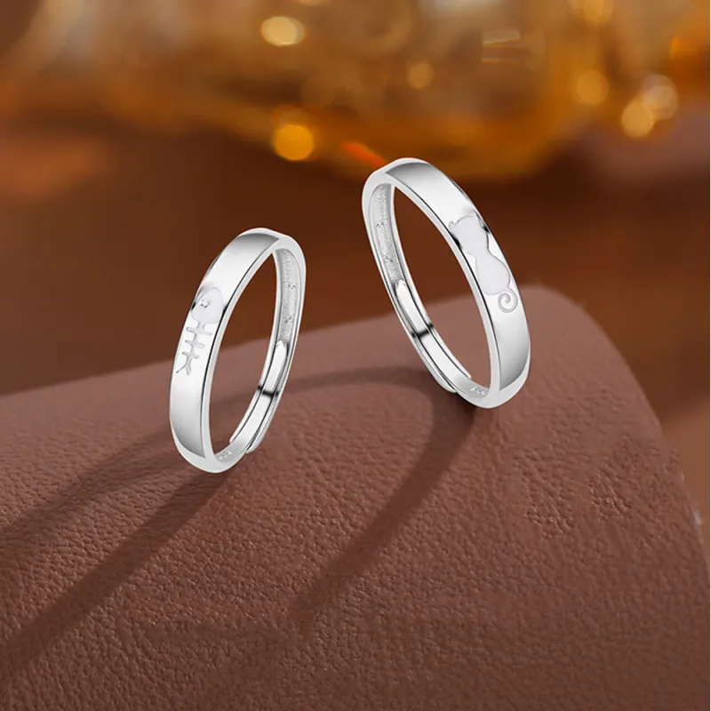SWEET PLANET S999 Fine Silver Rings Unisex-3
