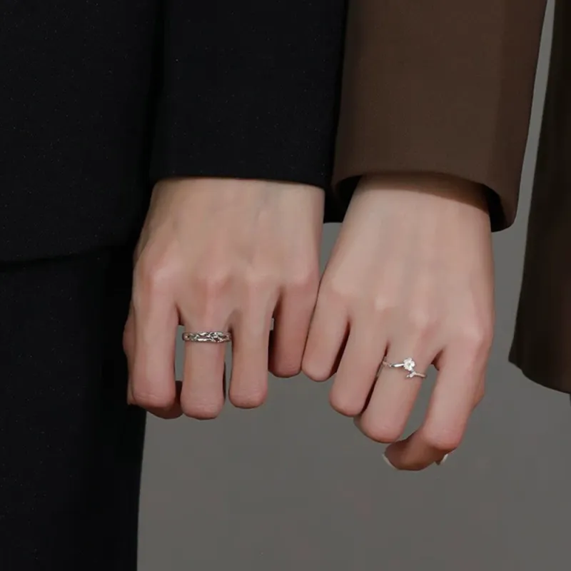 SWEET PLANET S999 Fine Silver Rings Unisex-3
