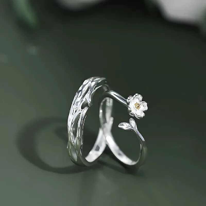 SWEET PLANET S999 Fine Silver Rings Unisex-4