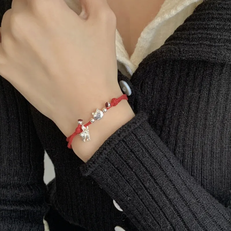 SWEET PLANET S925 Silver Bracelets Women's-2