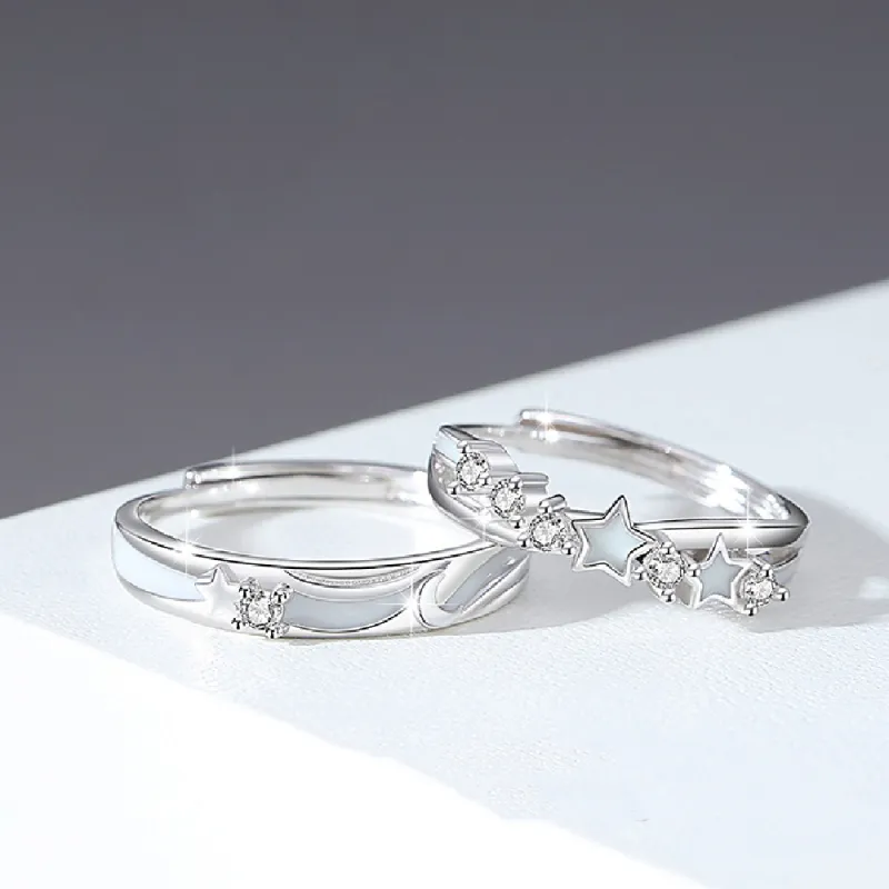SWEET PLANET S925 Silver Rings Unisex-2