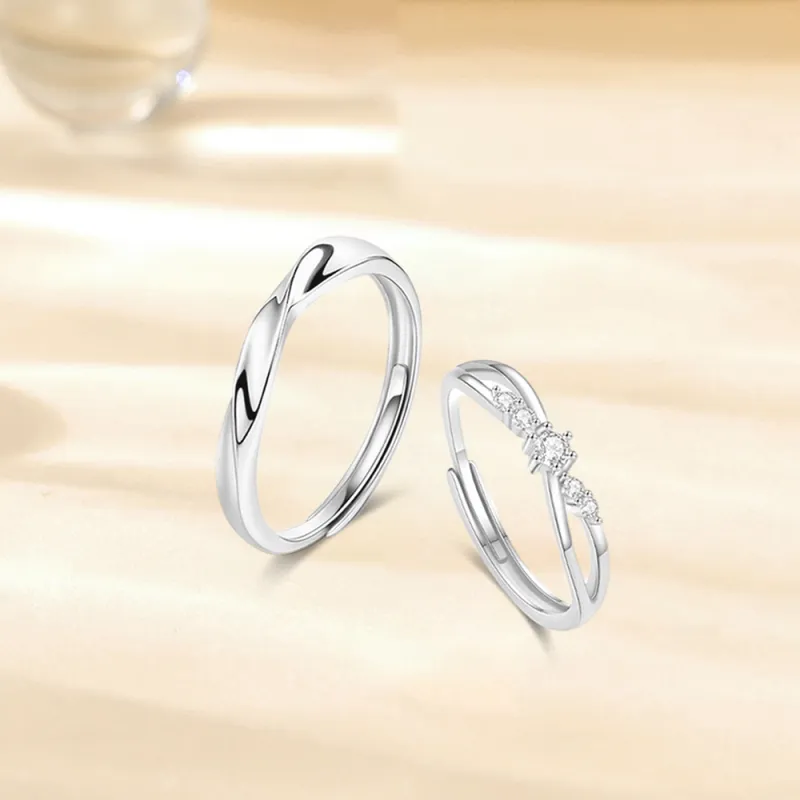 SWEET PLANET S999 Fine Silver Rings Unisex-3