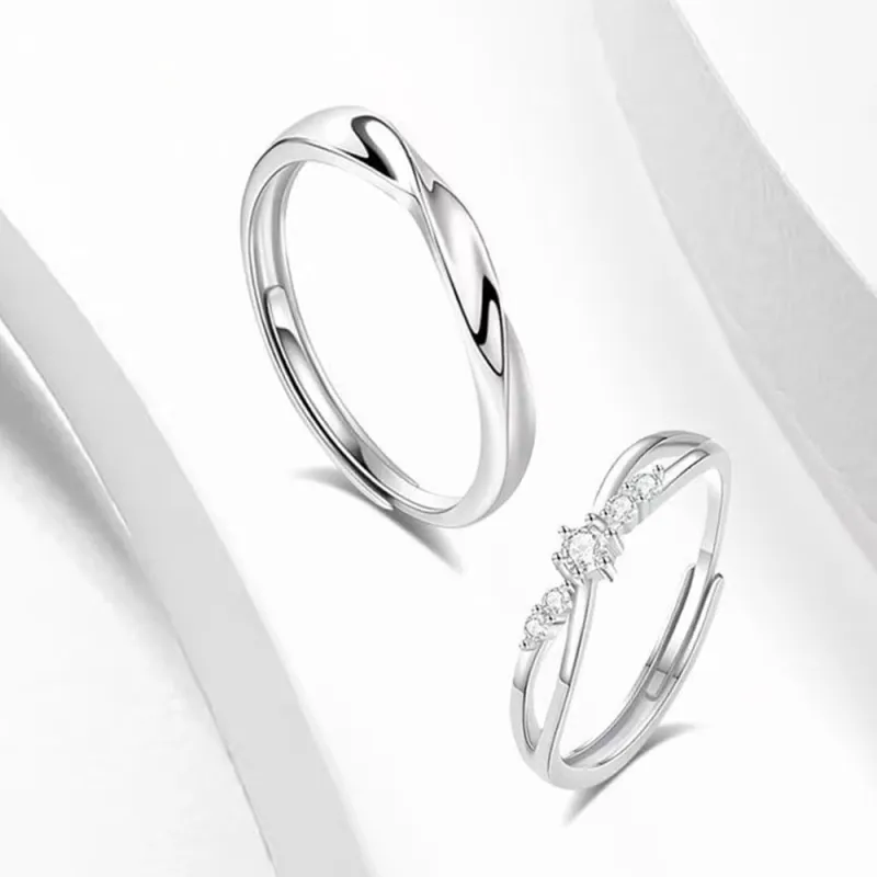 SWEET PLANET S999 Fine Silver Rings Unisex-6