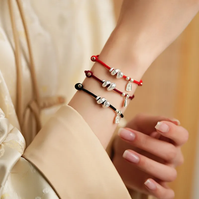 SWEET PLANET S999 Fine Silver Bracelets Unisex-5