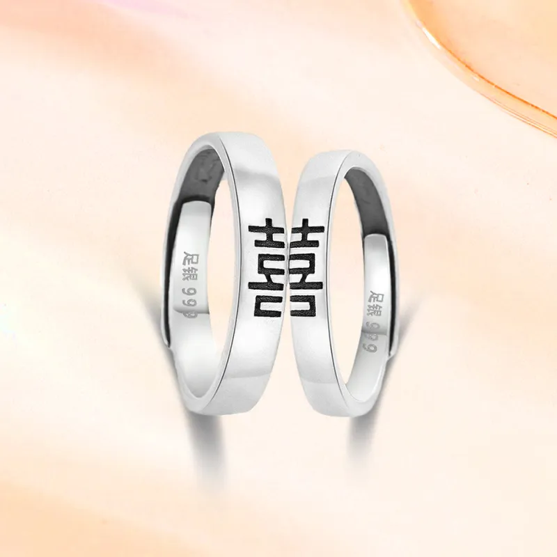 SWEET PLANET S999 Fine Silver Rings Unisex-4