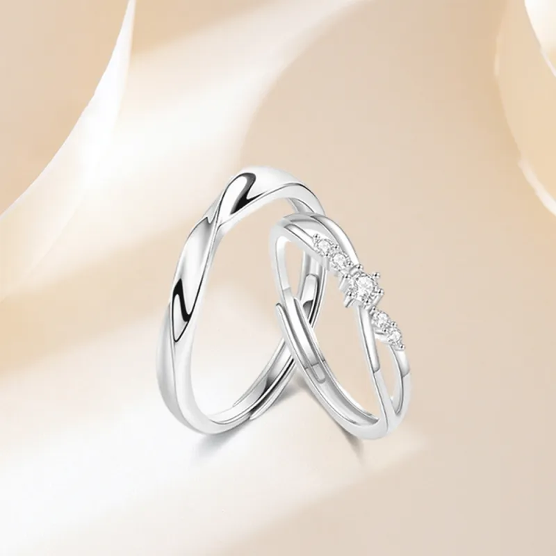 SWEET PLANET S999 Fine Silver Rings Unisex-4