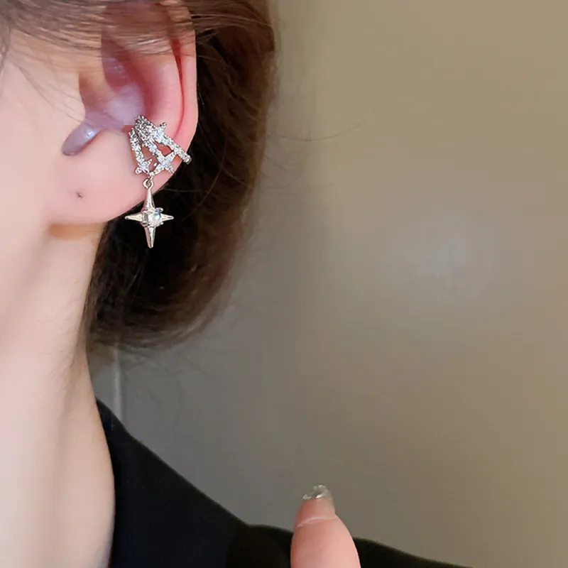 SWEET PLANET Alloy Clip On Earrings Women's-3