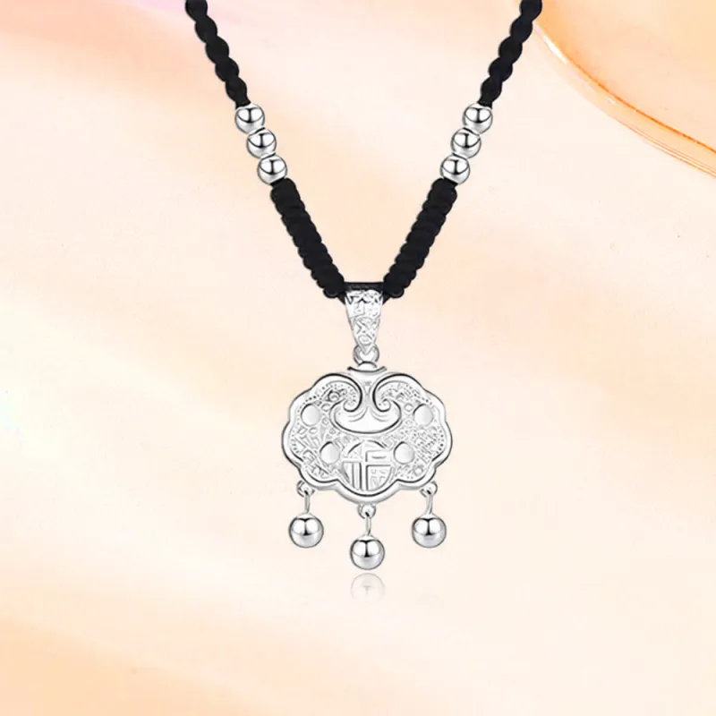 SWEET PLANET S999 Fine Silver Necklaces Unisex-5