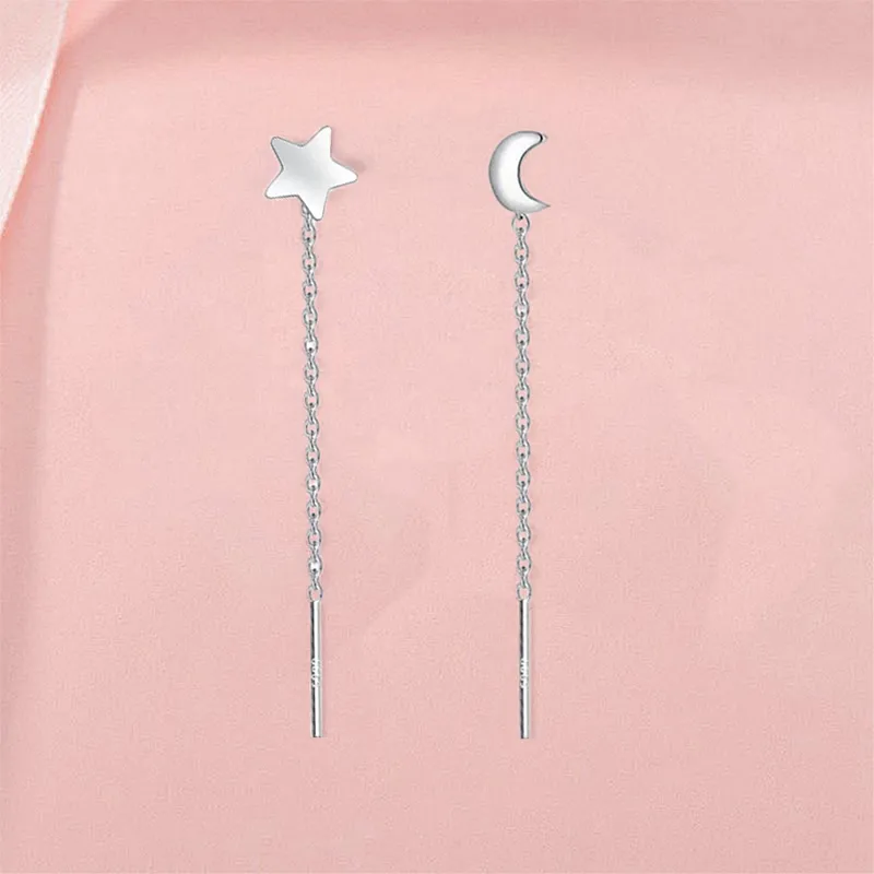 SWEET PLANET S999 Fine Silver Drop Earrings Women's-4
