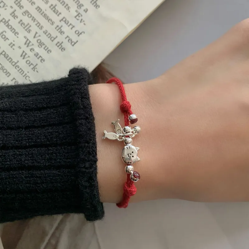 SWEET PLANET S925 Silver Bracelets Women's-4