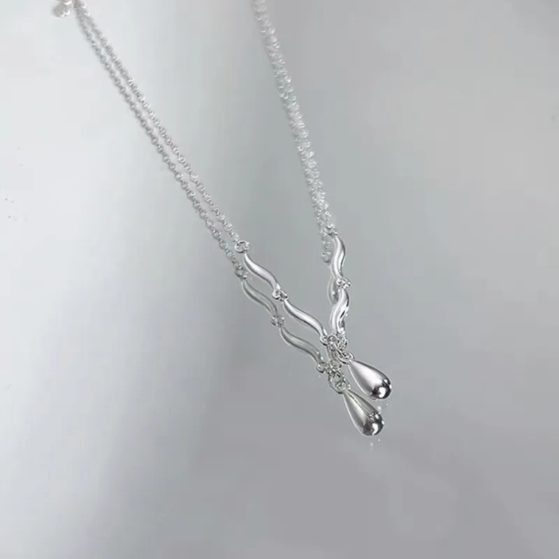 SWEET PLANET S925 Silver Necklaces Women's-3