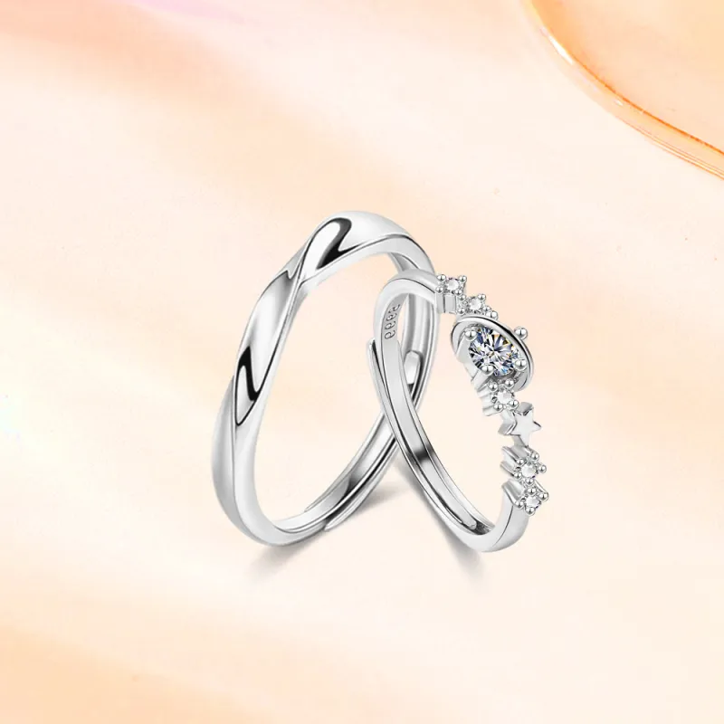 SWEET PLANET S999 Fine Silver Rings Unisex-1