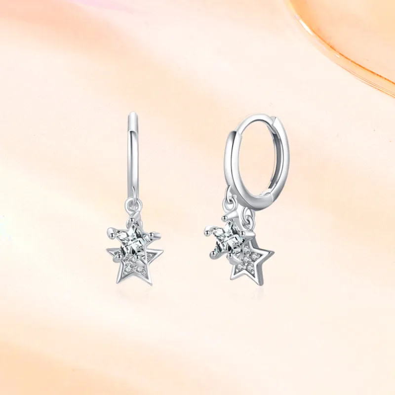 SWEET PLANET S925 Silver Earrings Unisex-4