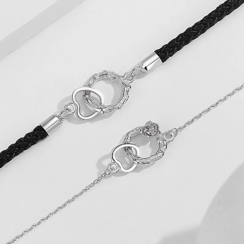 SWEET PLANET S925 Silver Bracelets Unisex-4