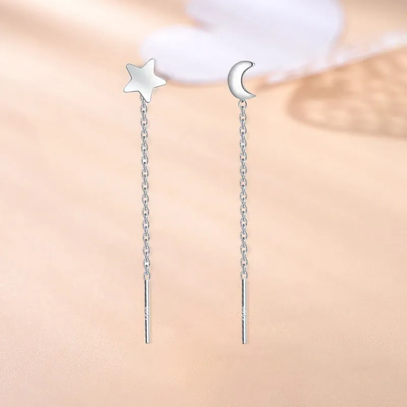 SWEET PLANET S999 Fine Silver Drop Earrings Women's-3
