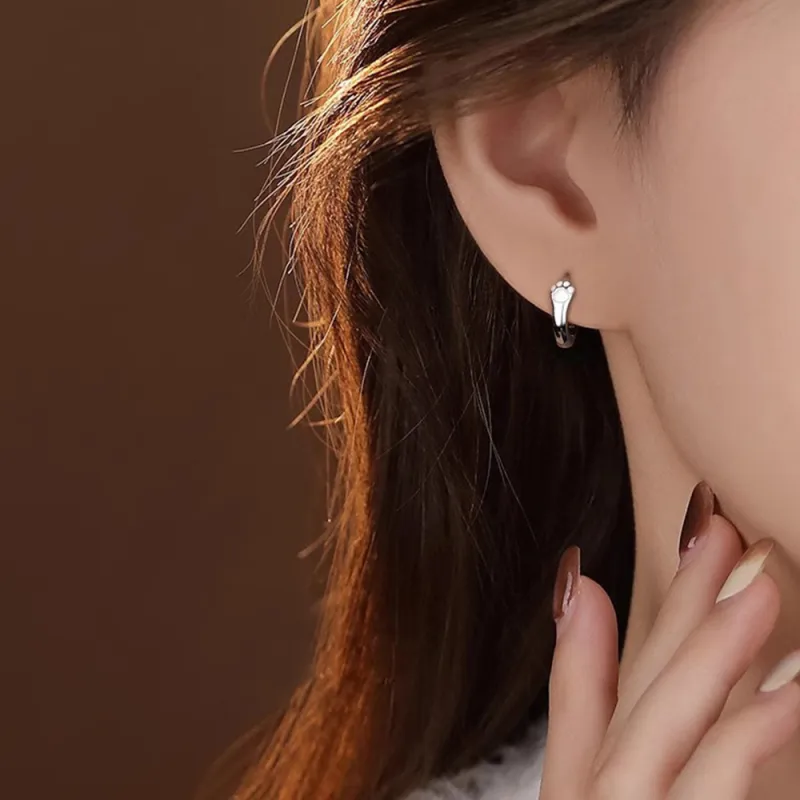 SWEET PLANET S999 Fine Silver Stud Earrings Women's-1