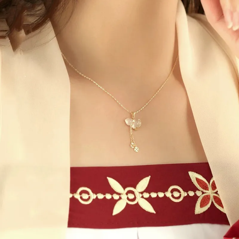 SWEET PLANET Chalcedony Necklaces Women's-3