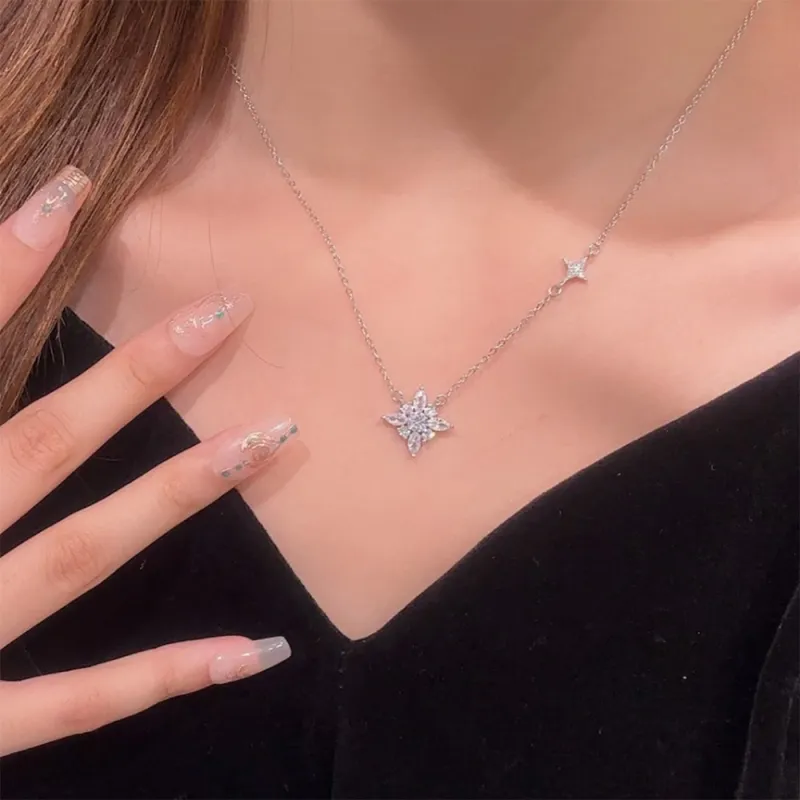 SWEET PLANET S925 Silver Necklaces Women's-2