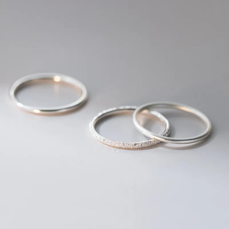 SWEET PLANET S999 Fine Silver Rings Unisex-9