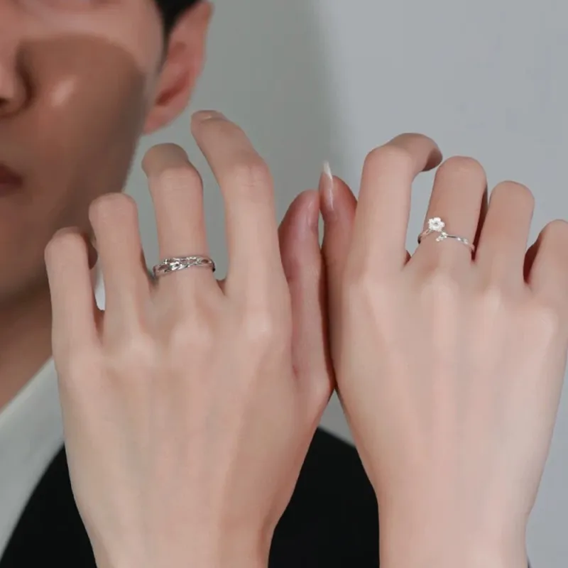 SWEET PLANET S999 Fine Silver Rings Unisex-2