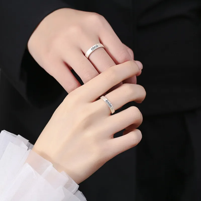 SWEET PLANET S999 Fine Silver Rings Unisex-1