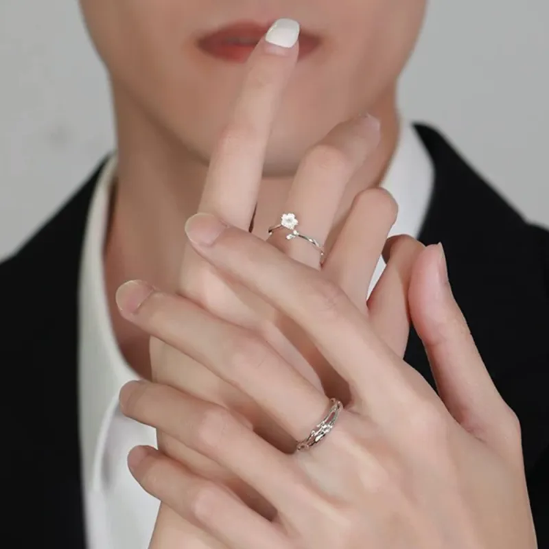 SWEET PLANET S999 Fine Silver Rings Unisex-1