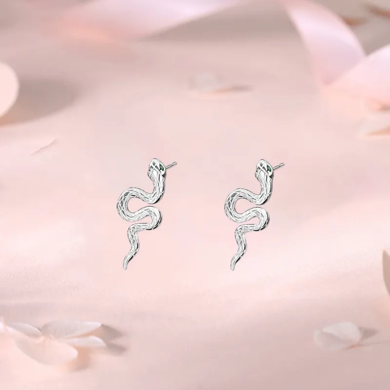 SWEET PLANET S925 Silver Stud Earrings Women's-4