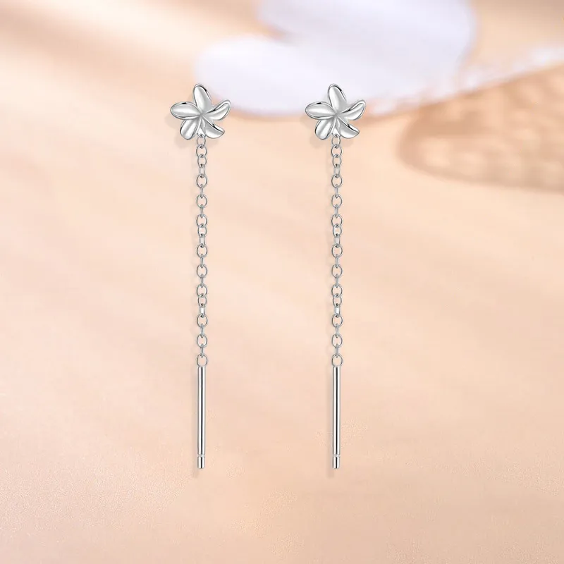SWEET PLANET 999 Fine Silver Drop Earrings Women's-2