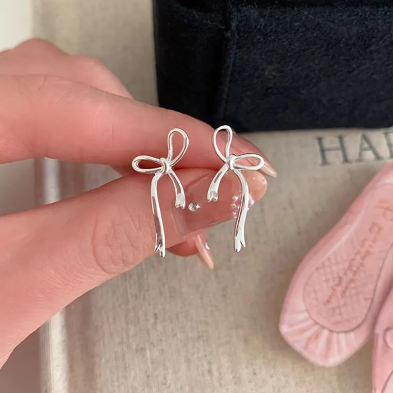 SWEET PLANET S925 Silver Stud Earrings Women's-1