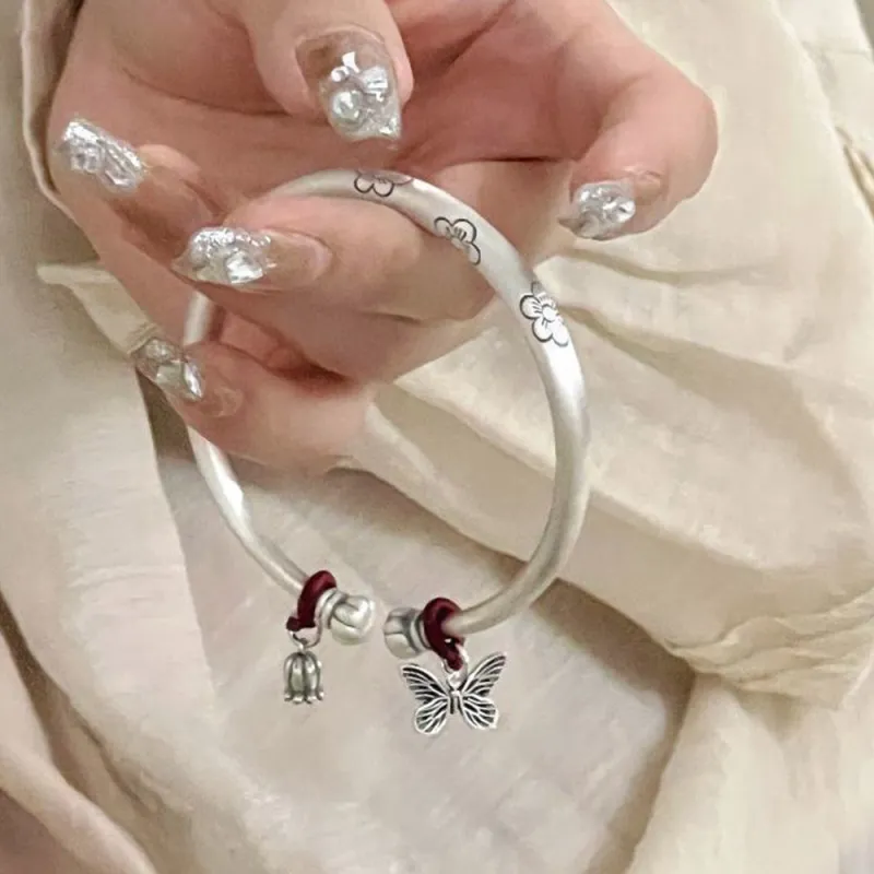 SWEET PLANET S999 Fine Silver Sterling Silver Bracelets Women's-2