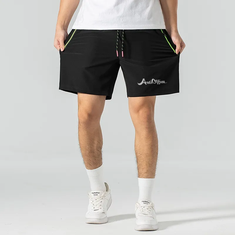 Antioffice Sports Shorts Unisex-16
