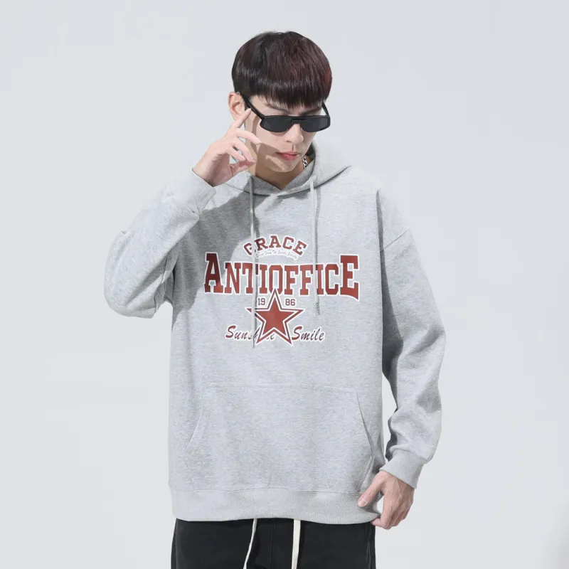 Antioffice Sweatshirt Unisex White-47