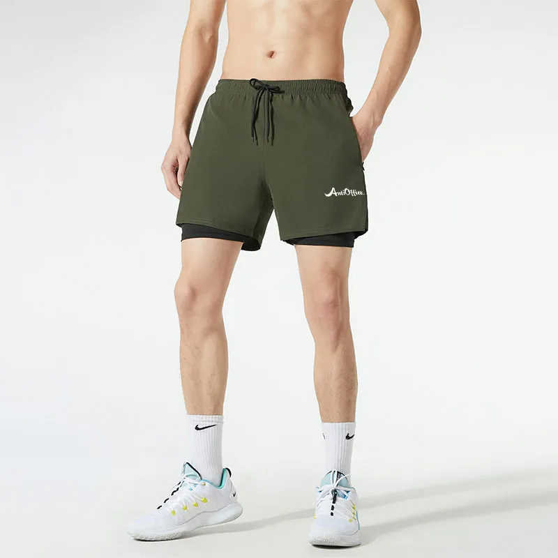 Antioffice Sports Shorts Unisex-20