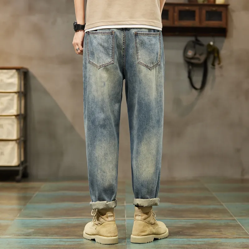 Antioffice Jeans Men's Vintage Blue-7