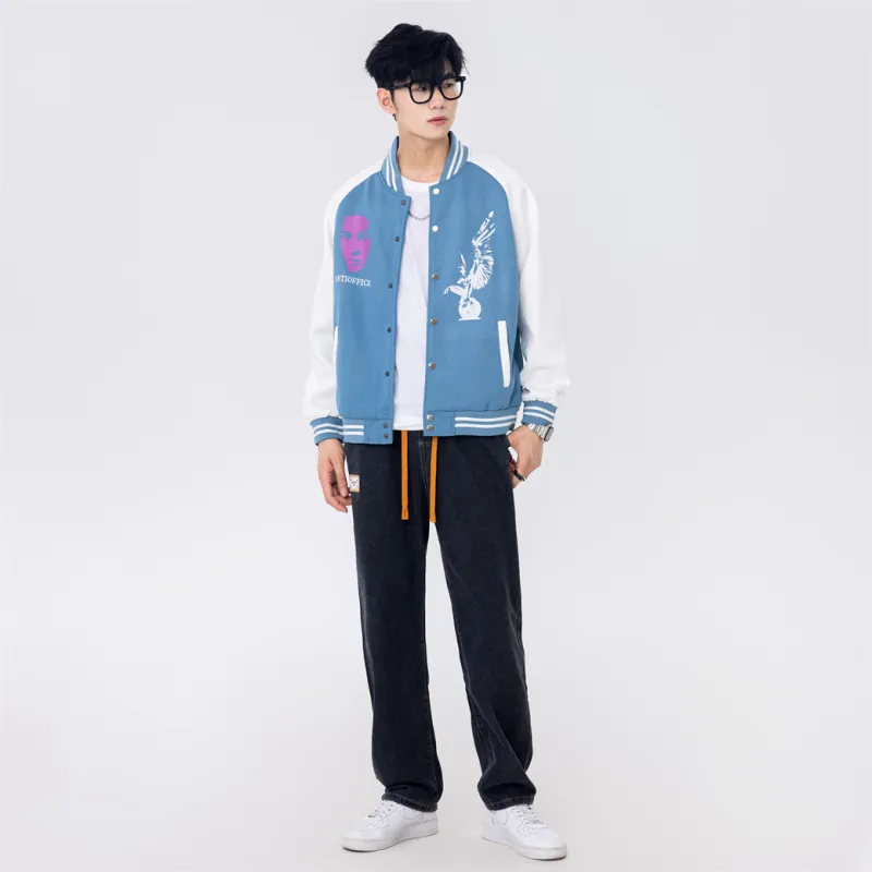 Antioffice Baseball Jacket Men's-11