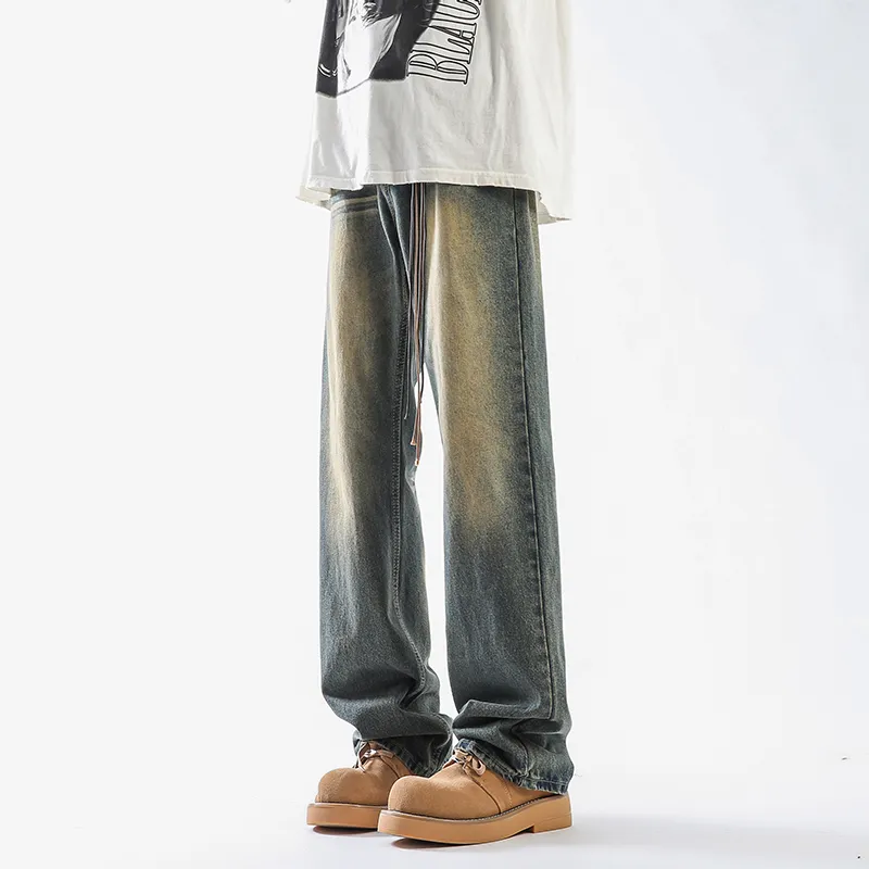 Antioffice Jeans Unisex Vintage Blue-5