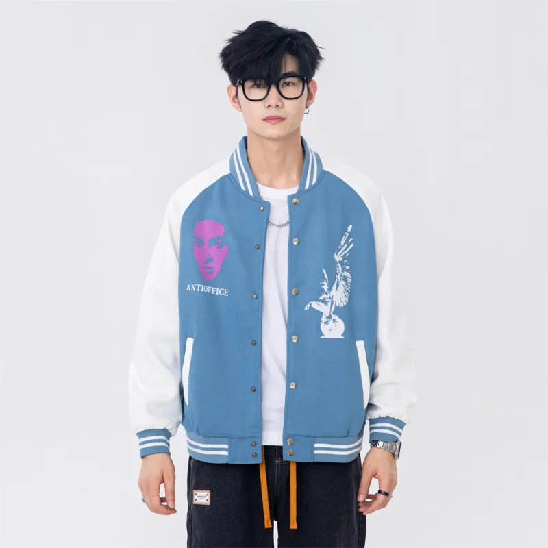 Antioffice Baseball Jacket Men's-9