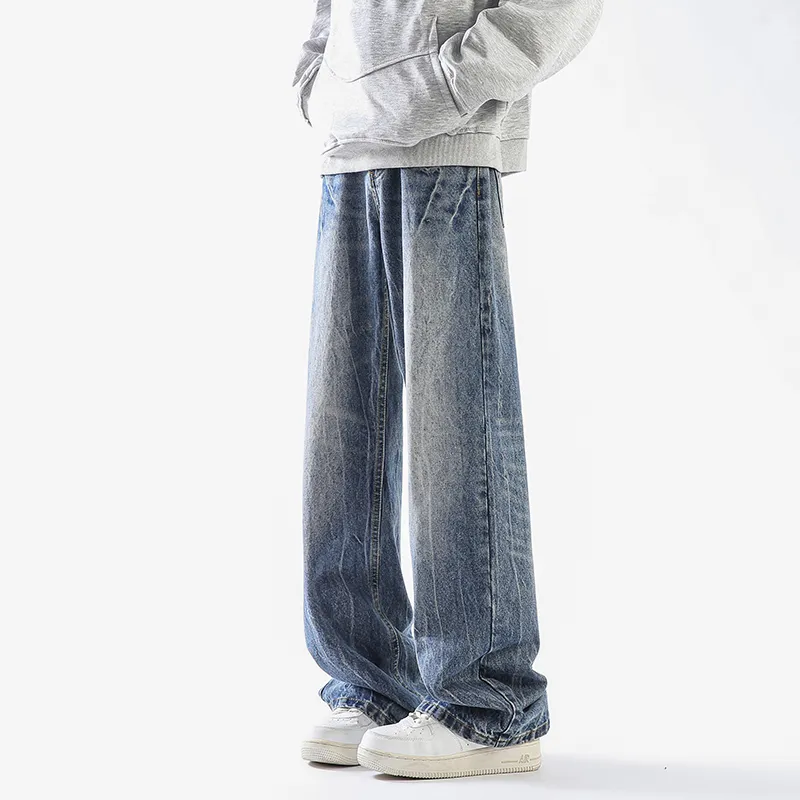 Antioffice Jeans Unisex Blue-4