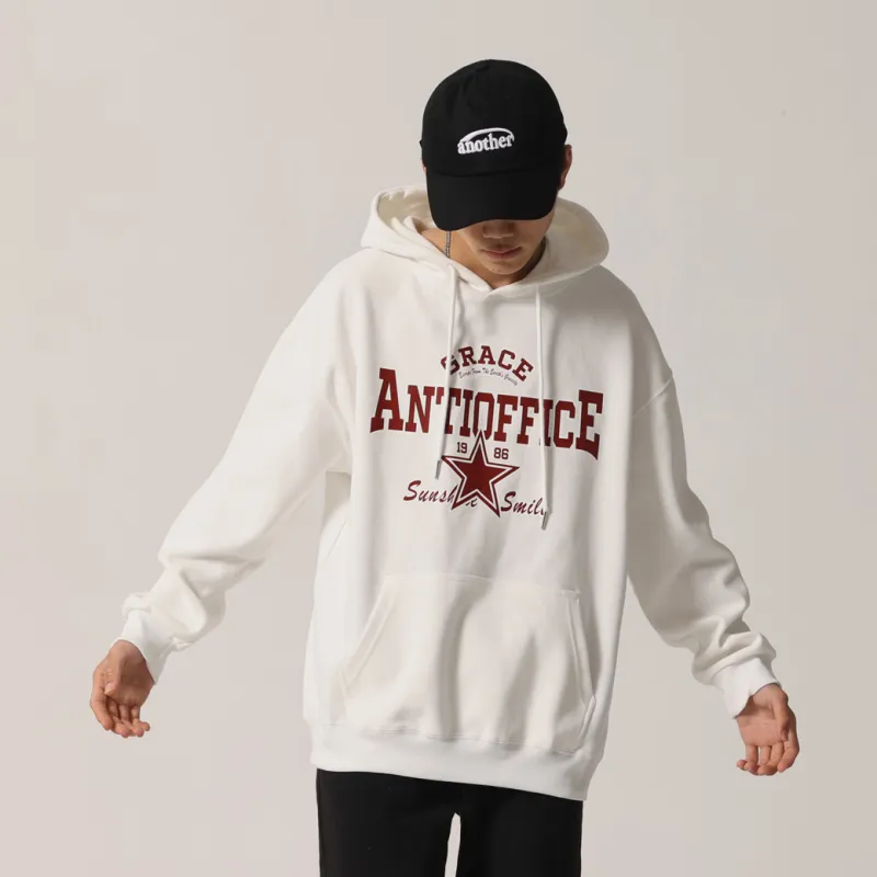 Antioffice Sweatshirt Unisex White-38