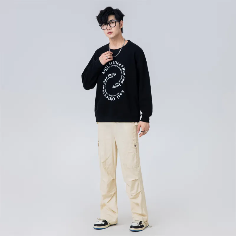 Antioffice Fall And Winter Sweatshirt Men's-10