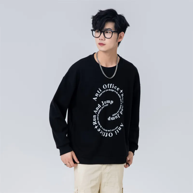 Antioffice Fall And Winter Sweatshirt Men's-9